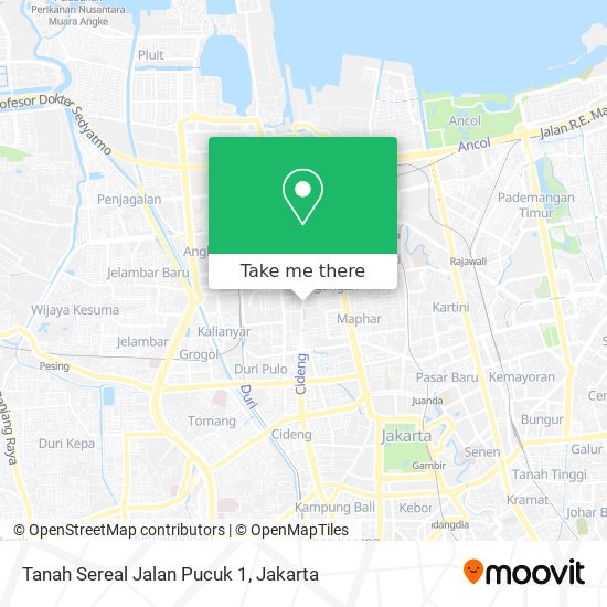 Tanah Sereal Jalan Pucuk 1 map