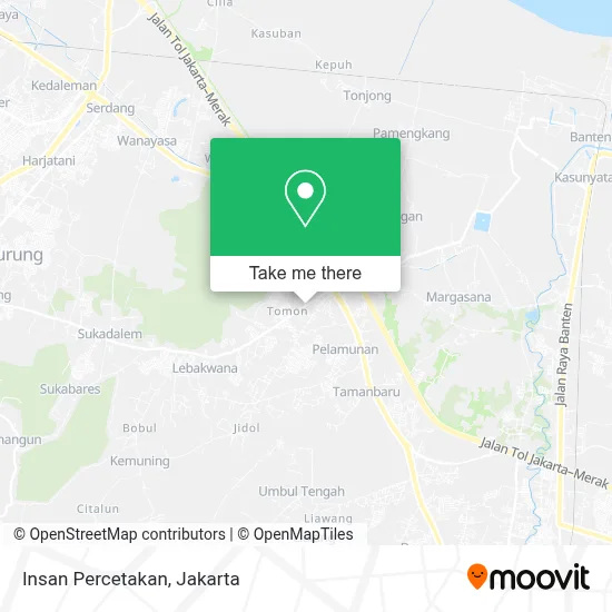 Insan Percetakan map