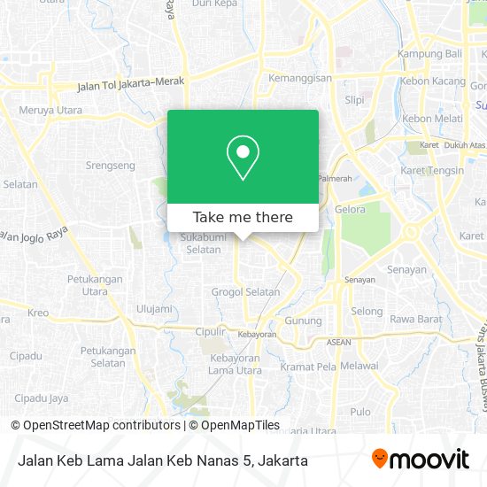 Jalan Keb Lama Jalan Keb Nanas 5 map