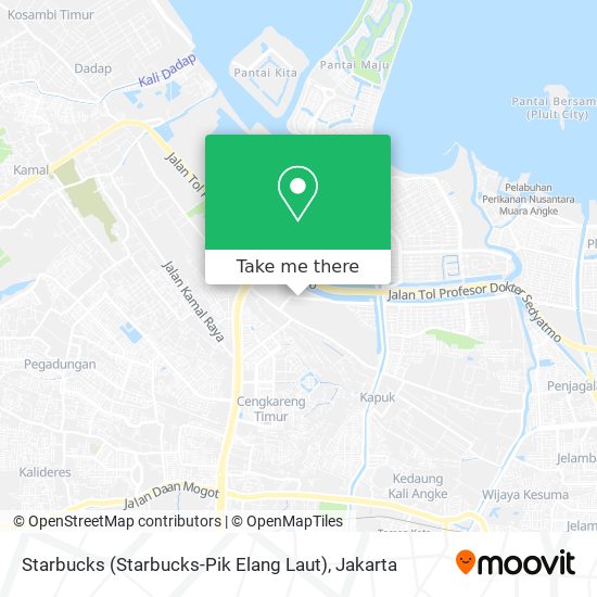 Starbucks (Starbucks-Pik Elang Laut) map