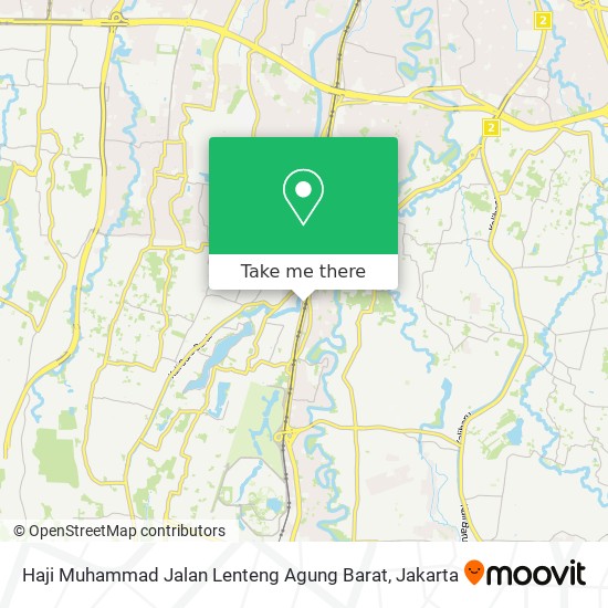 Haji Muhammad Jalan Lenteng Agung Barat map