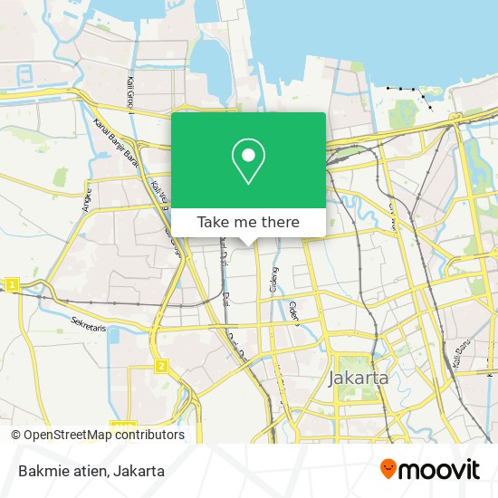 Bakmie atien map