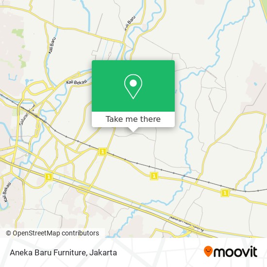 Aneka Baru Furniture map