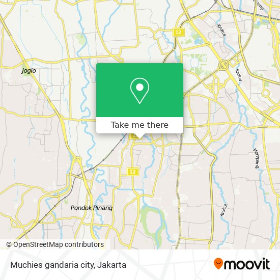 Muchies gandaria city map