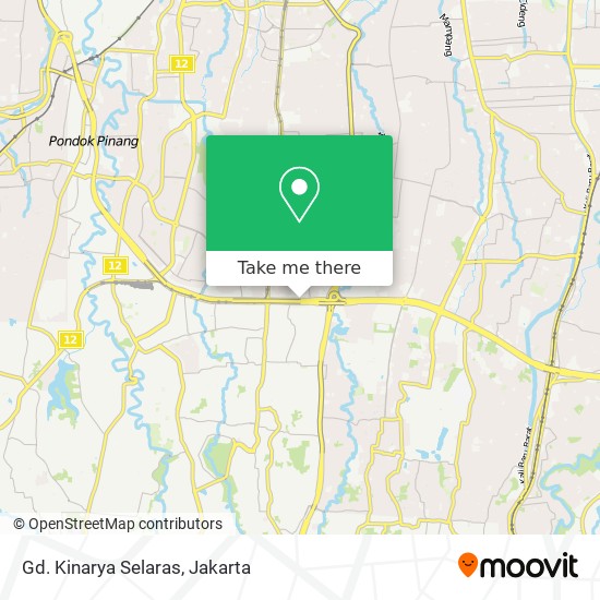 Gd. Kinarya Selaras map