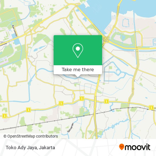 Toko Ady Jaya map