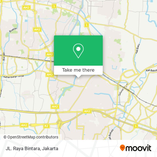 JL. Raya Bintara map