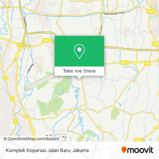 Komplek Koperasi Jalan Baru map