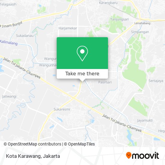 Kota Karawang map