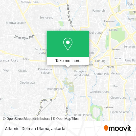 Alfamidi Delman Utama map