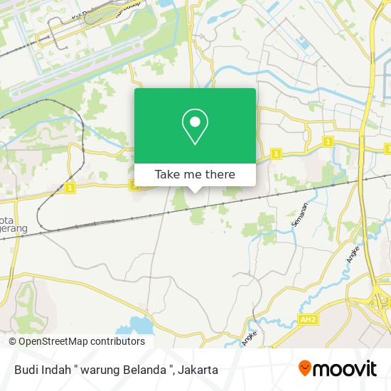 Budi Indah " warung Belanda " map