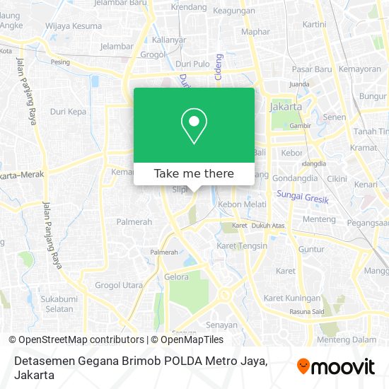 Detasemen Gegana Brimob POLDA Metro Jaya map