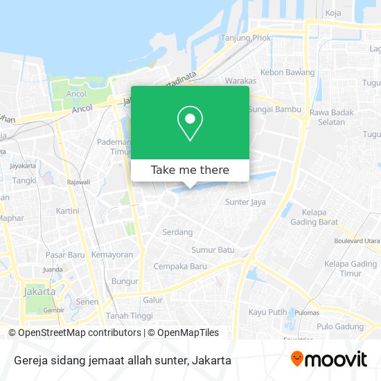 Gereja sidang jemaat allah sunter map