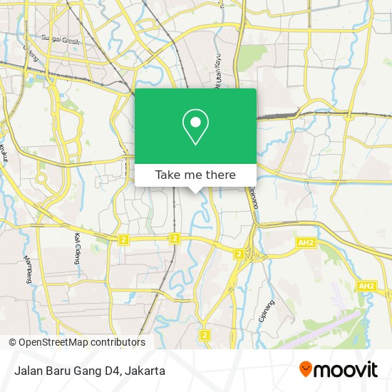 Jalan Baru Gang D4 map