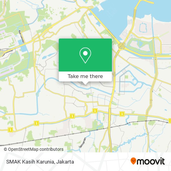 SMAK Kasih Karunia map