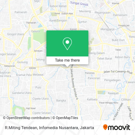 R.Miting Tendean, Infomedia Nusantara map