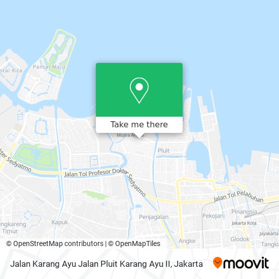 Jalan Karang Ayu Jalan Pluit Karang Ayu II map