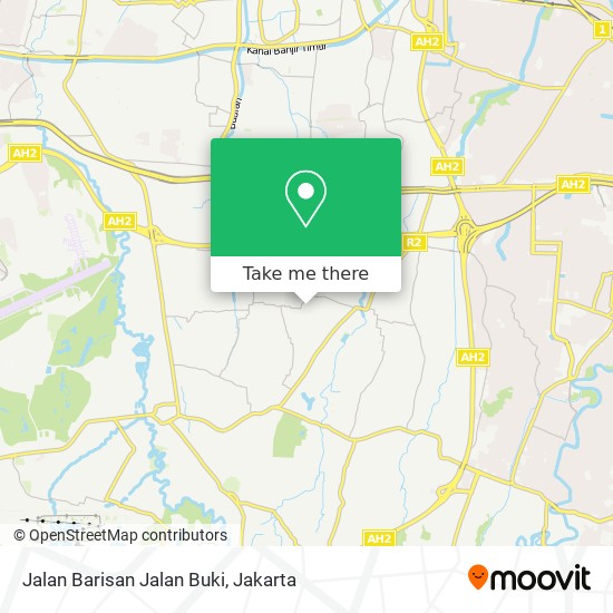 Jalan Barisan Jalan Buki map