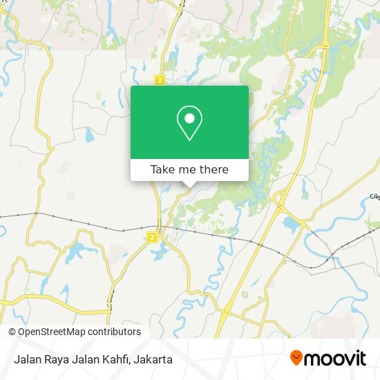 Jalan Raya Jalan Kahfi map