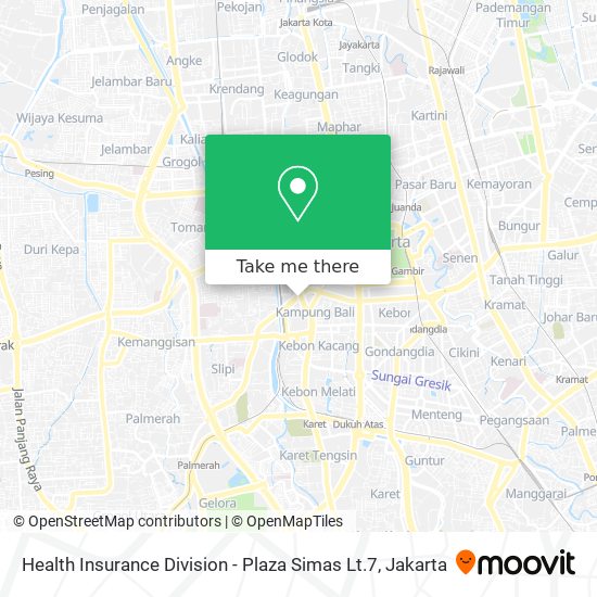 Health Insurance Division - Plaza Simas Lt.7 map