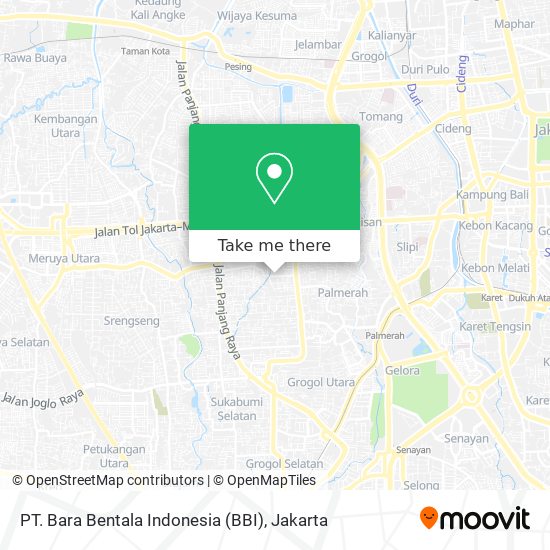 PT. Bara Bentala Indonesia (BBI) map