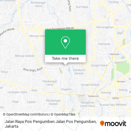 Jalan Raya Pos Pengumben Jalan Pos Pengumben map