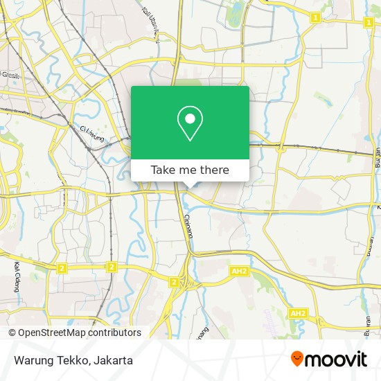 Warung Tekko map