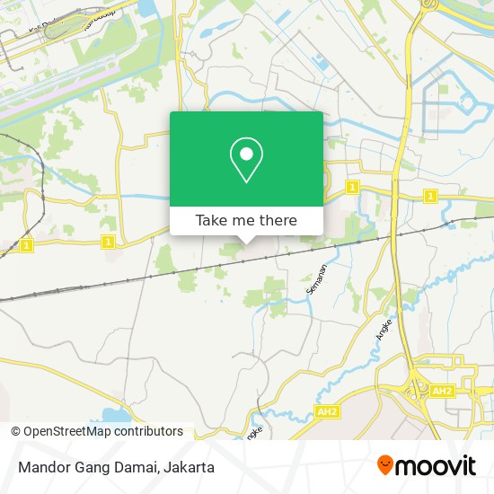 Mandor Gang Damai map