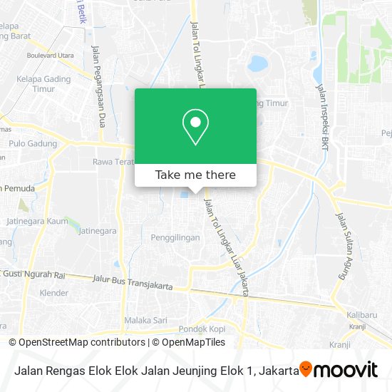 Jalan Rengas Elok Elok Jalan Jeunjing Elok 1 map