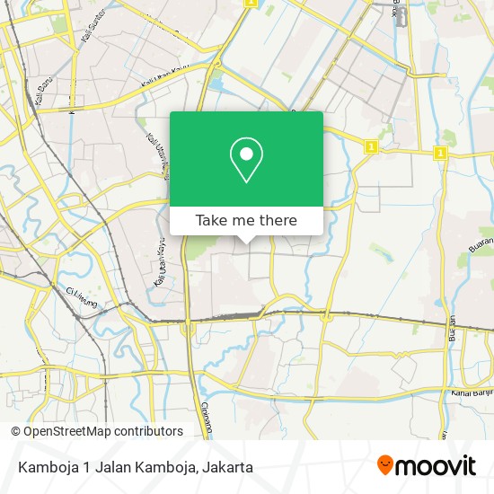 Kamboja 1 Jalan Kamboja map