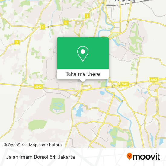 Jalan Imam Bonjol 54 map