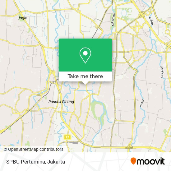 SPBU Pertamina map