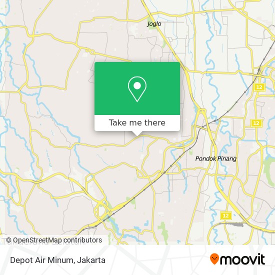 Depot Air Minum map