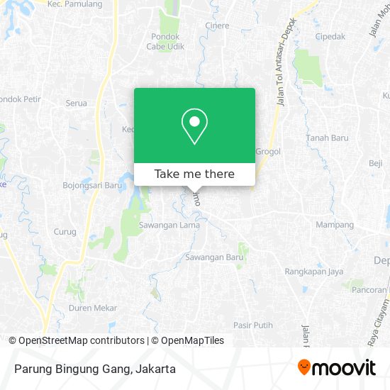 Parung Bingung Gang map