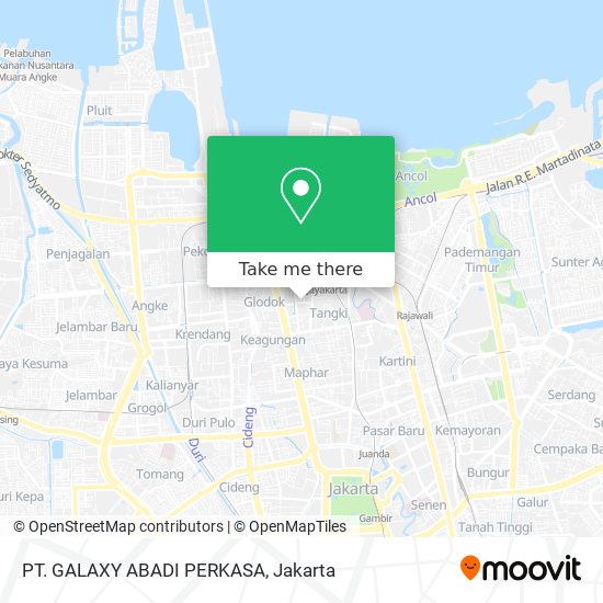 PT. GALAXY ABADI PERKASA map