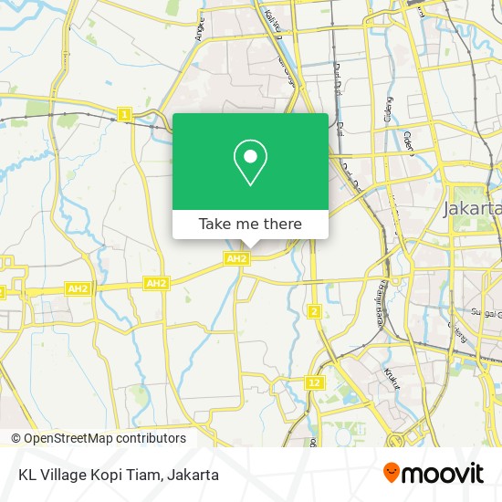 KL Village Kopi Tiam map