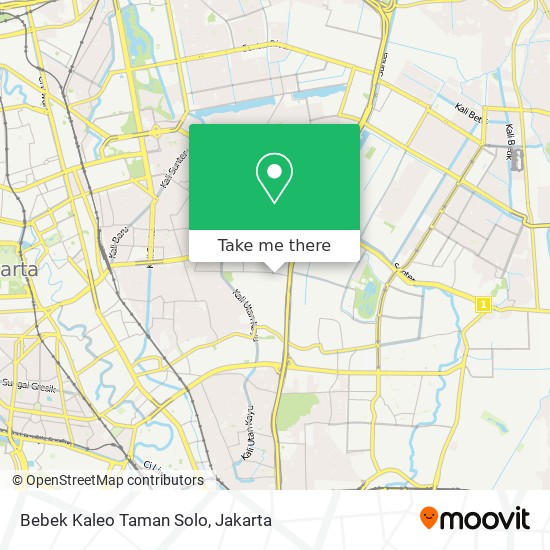 Bebek Kaleo Taman Solo map