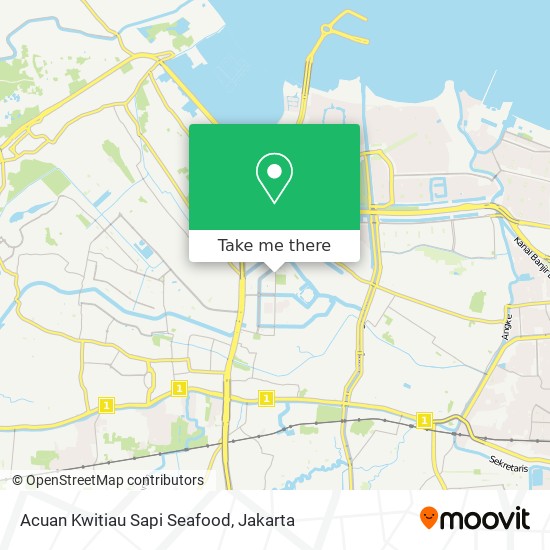 Acuan Kwitiau Sapi Seafood map