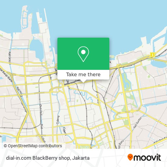 dial-in.com BlackBerry shop map