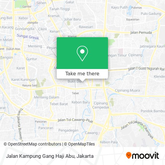 Jalan Kampung Gang Haji Abu map