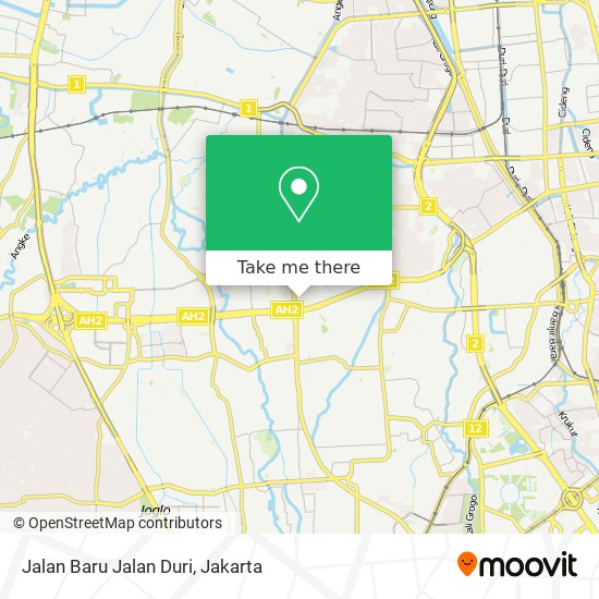 Jalan Baru Jalan Duri map