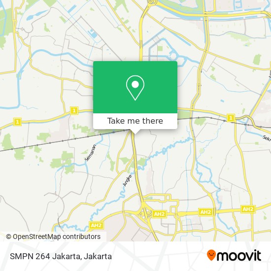 SMPN 264 Jakarta map