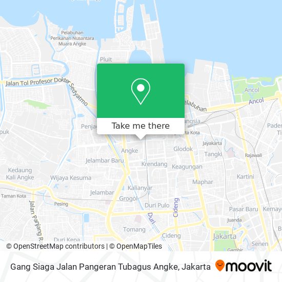 Gang Siaga Jalan Pangeran Tubagus Angke map