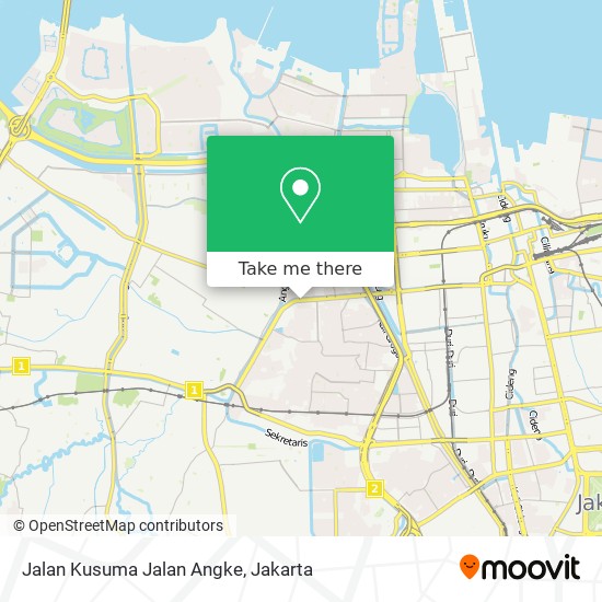 Jalan Kusuma Jalan Angke map