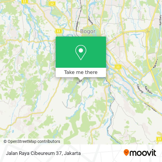 Jalan Raya Cibeureum 37 map