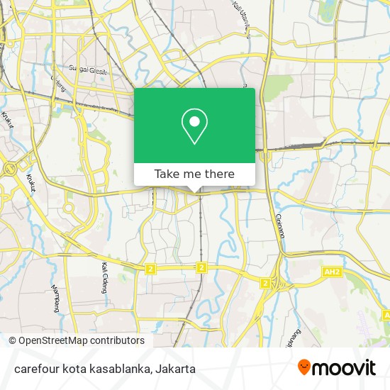 carefour kota kasablanka map