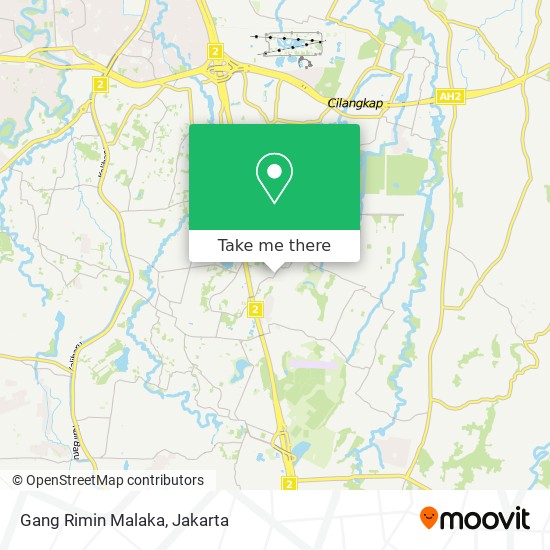 Gang Rimin Malaka map
