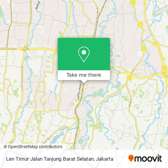 Len Timur Jalan Tanjung Barat Selatan map