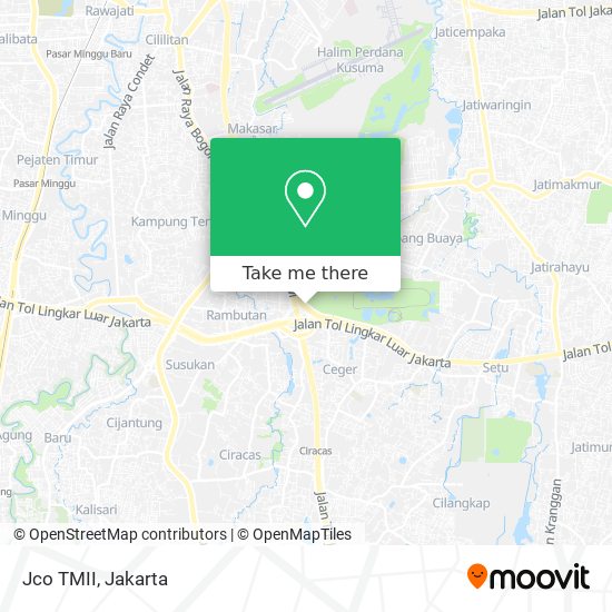 Jco TMII map