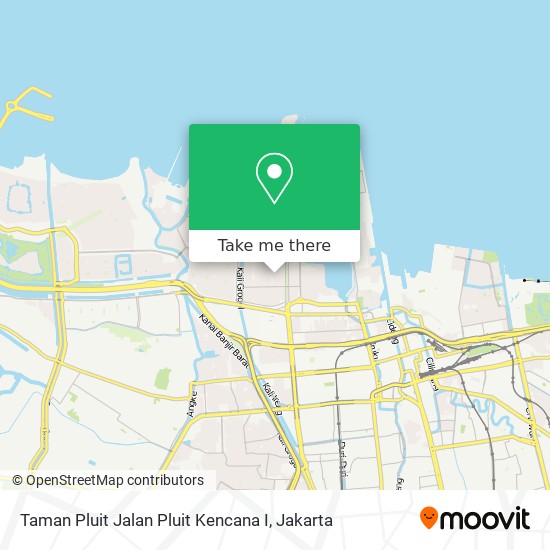 Taman Pluit Jalan Pluit Kencana I map